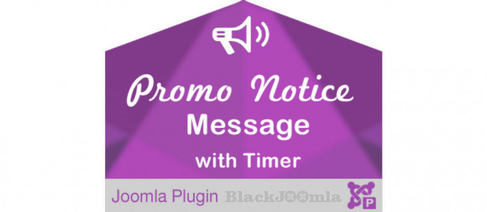 Promo Notice Message with Timer 1.5