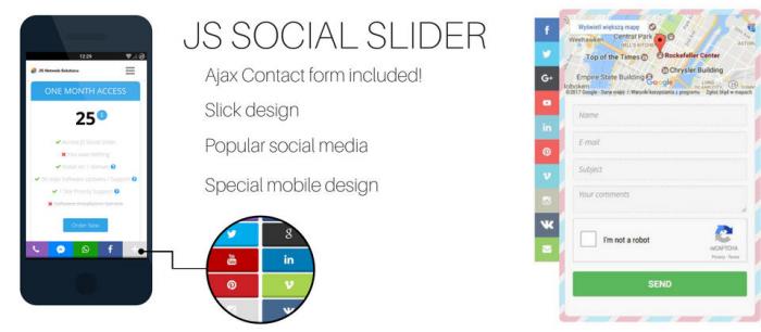 JS Social Slider 8.7.6