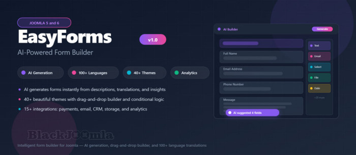 EasyForms 1.2.1