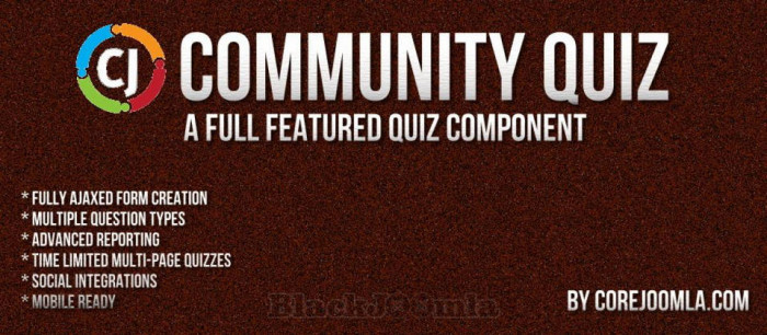 Community Quiz 6.0.0