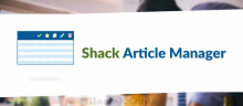 Shack Article Manager 2.0.5
