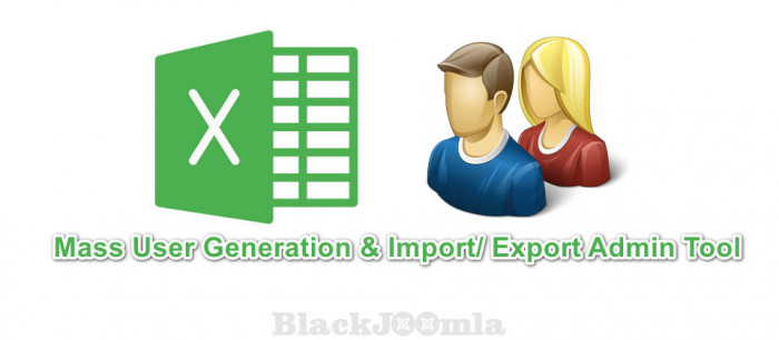 Mass User Generation &amp; Import/ Export Admin Tool 1.8