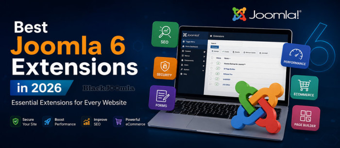 Best Joomla 6 Extensions in 2026: Essential Extensions for Every Website