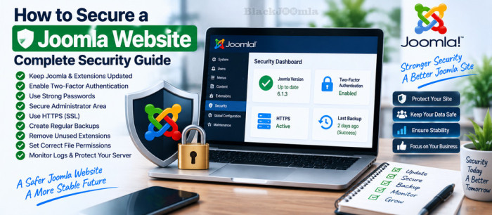How to Secure a Joomla Website: Complete Security Guide