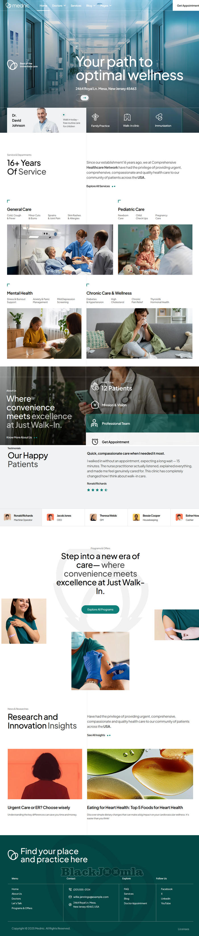 JoomShaper Mednic JoomShaper Mednic